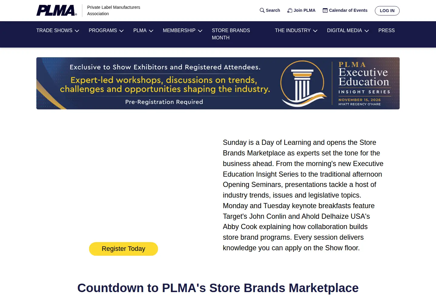 Screenshot of plma.com