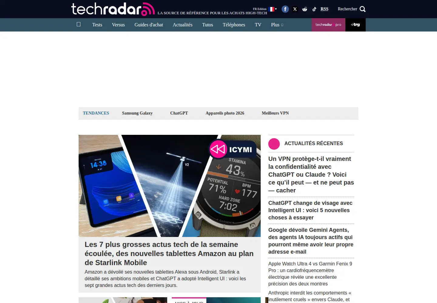 Screenshot of technobuffalo.com