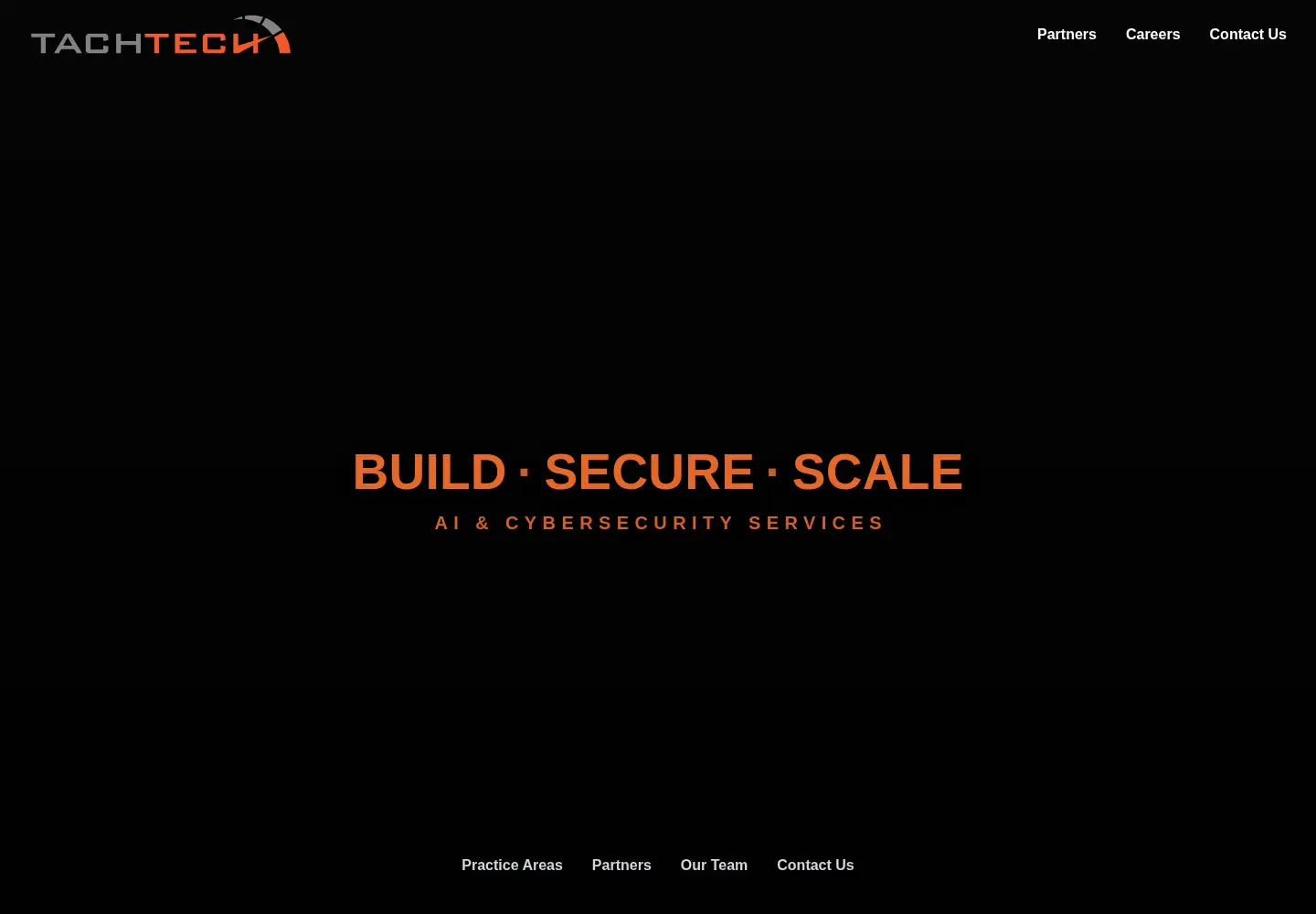 Captured homepage of tachtech.net in the current scan