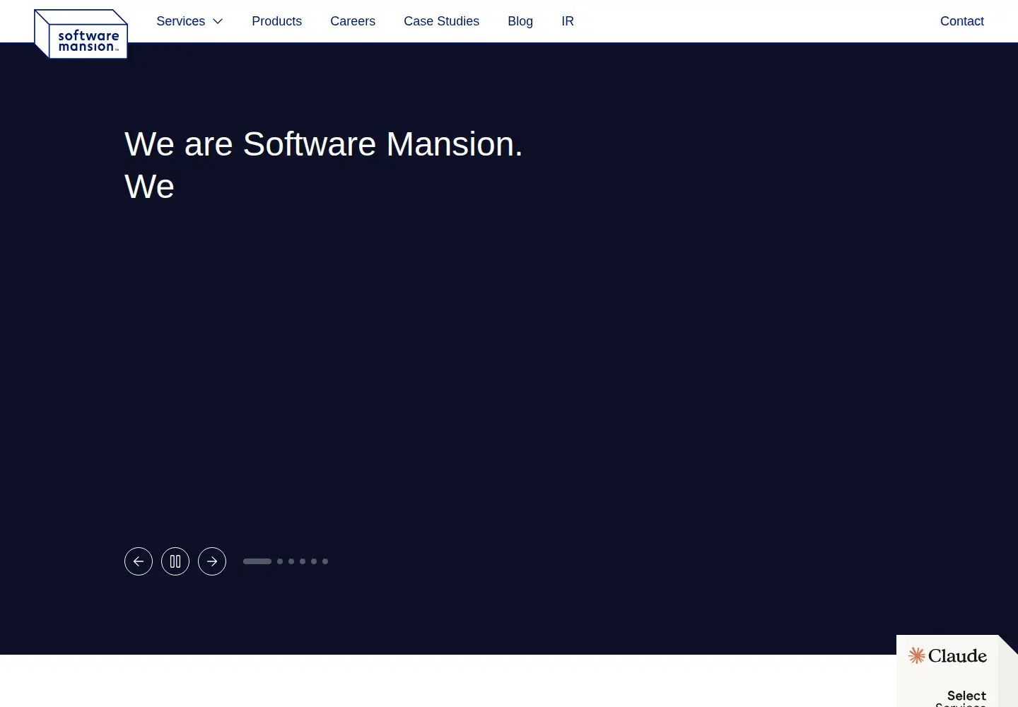 Screenshot of swmansion.com
