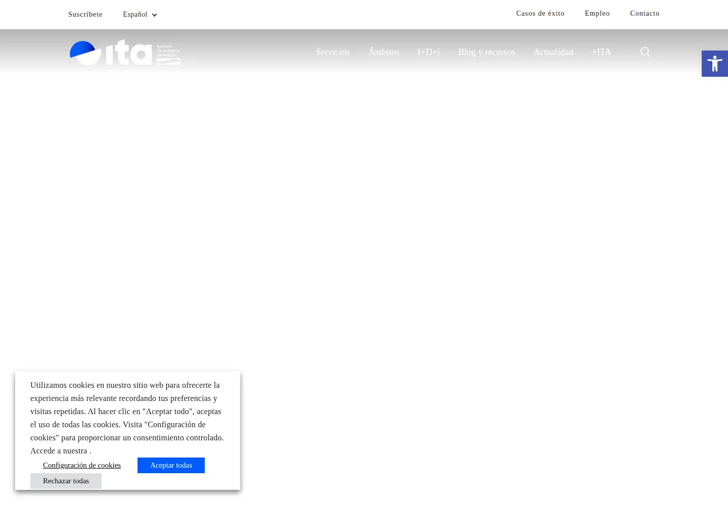 Screenshot of ita.es