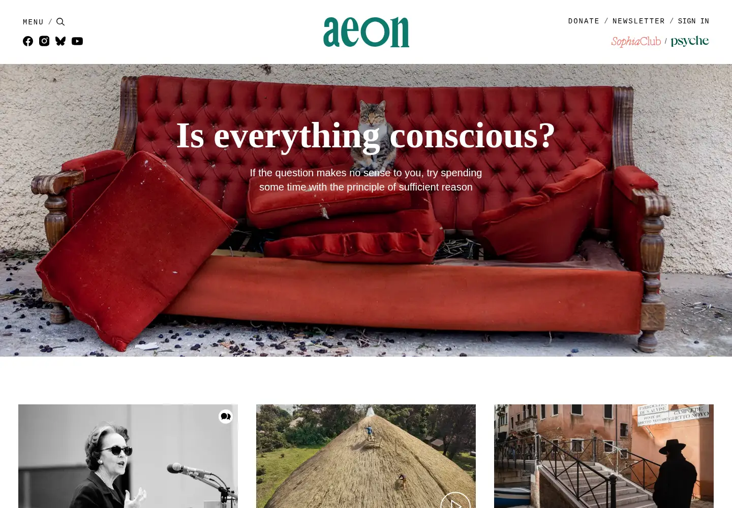 Screenshot of aeonmagazine.com