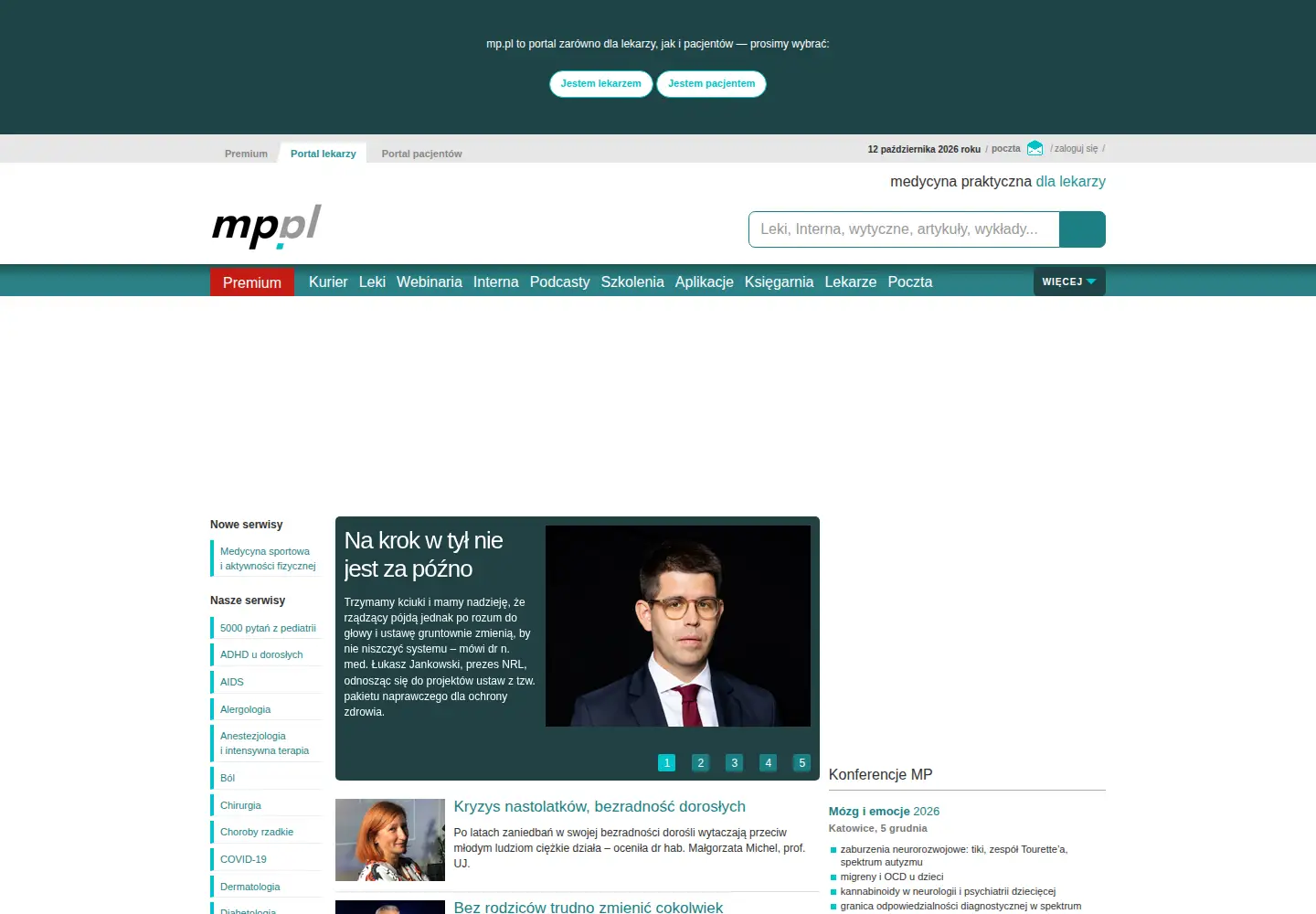 Screenshot of mp.pl