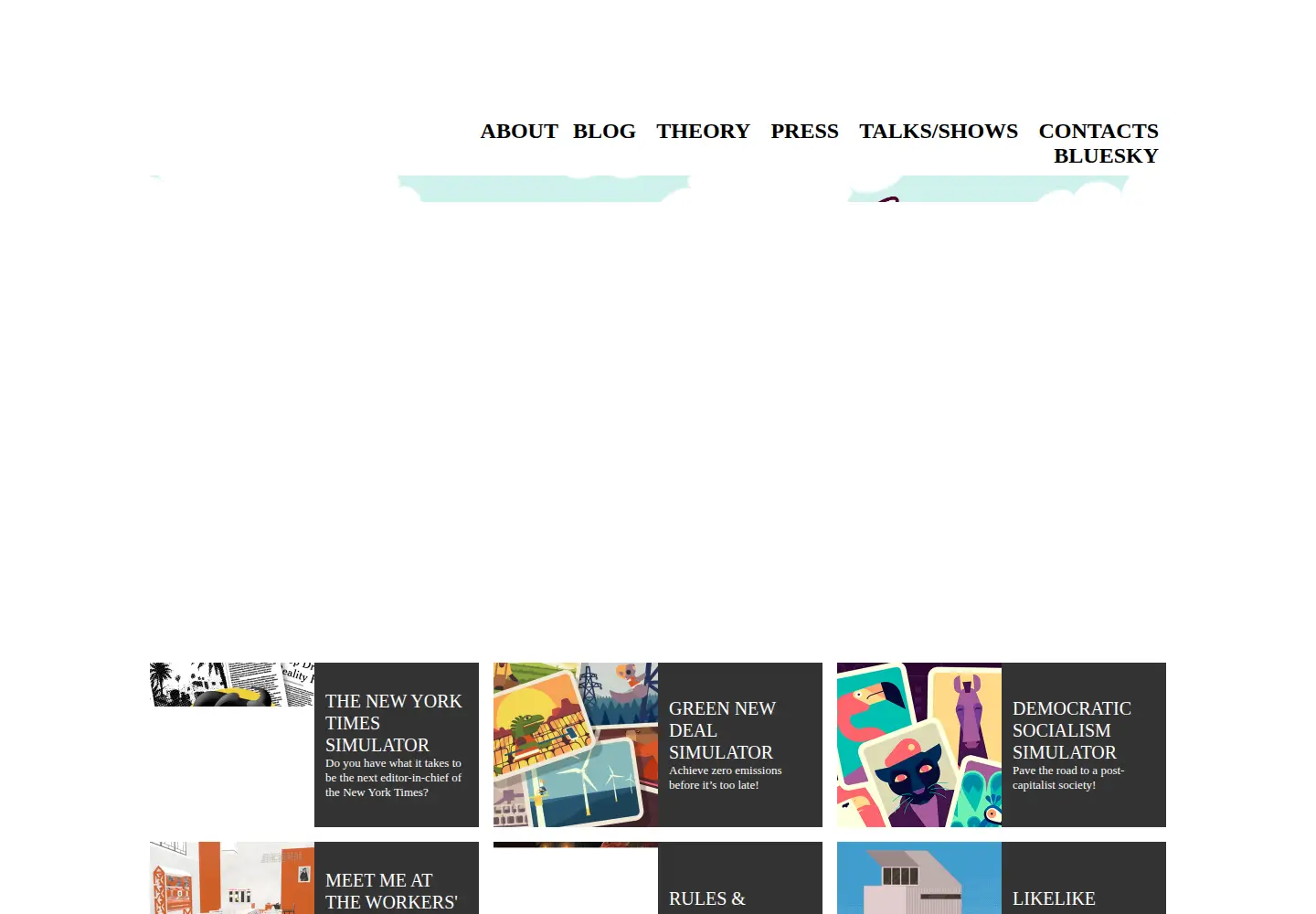 Screenshot of molleindustria.org