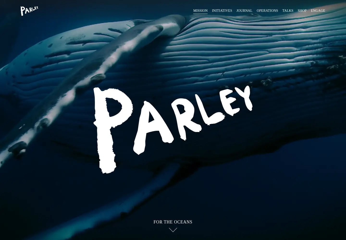 Screenshot of parley.tv