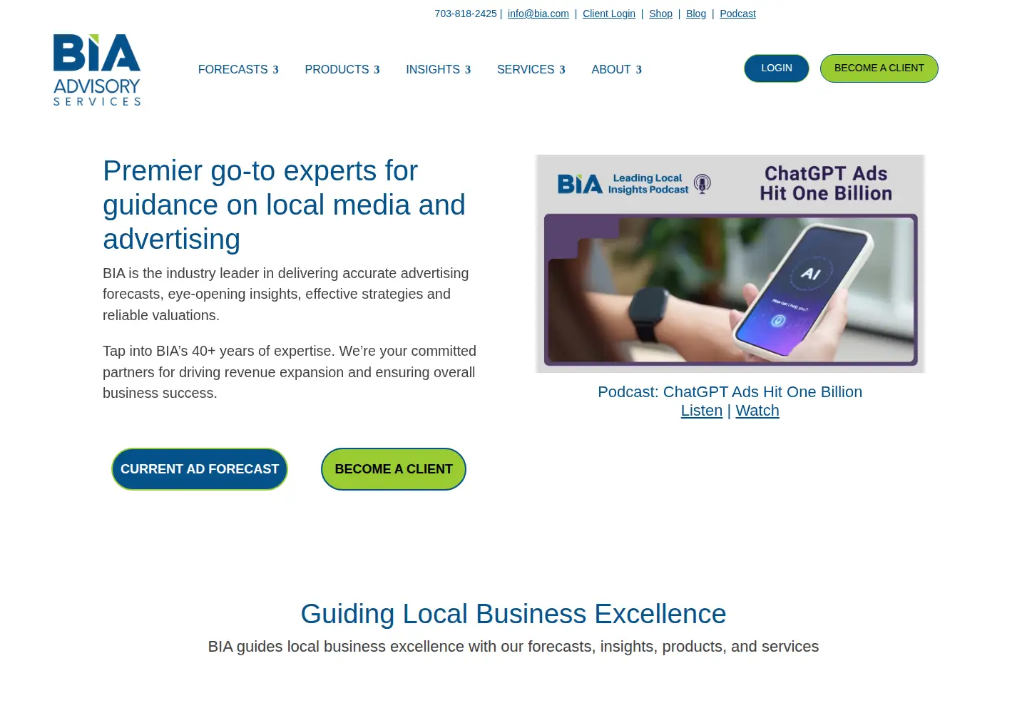 Screenshot of biakelsey.com