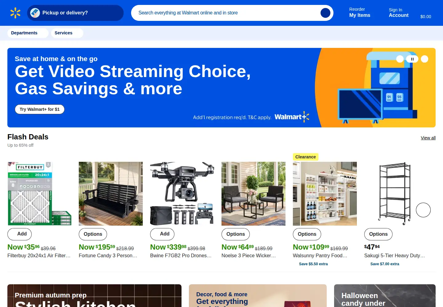 Captured homepage of jet.com in the current scan
