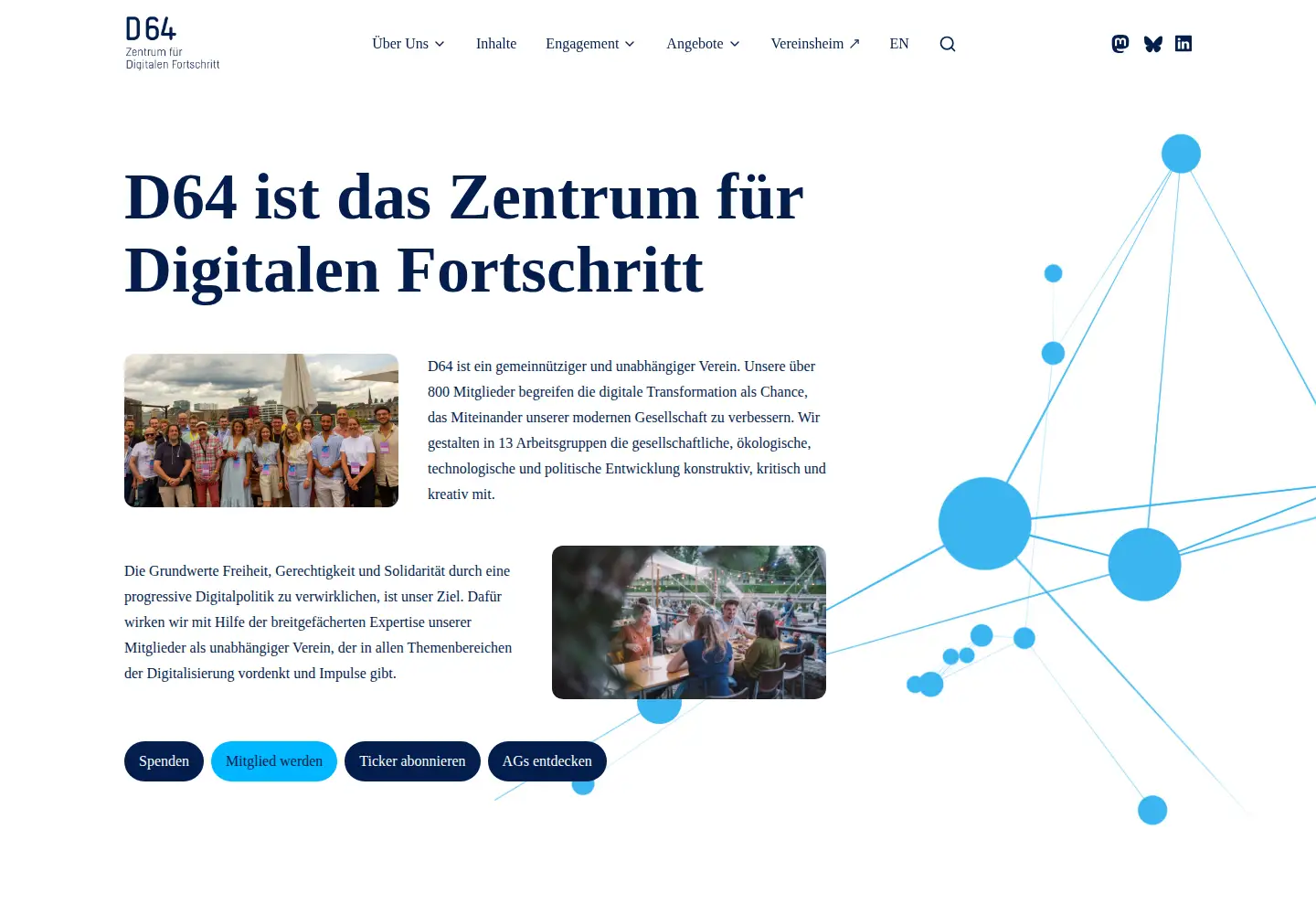 Screenshot of d-64.org