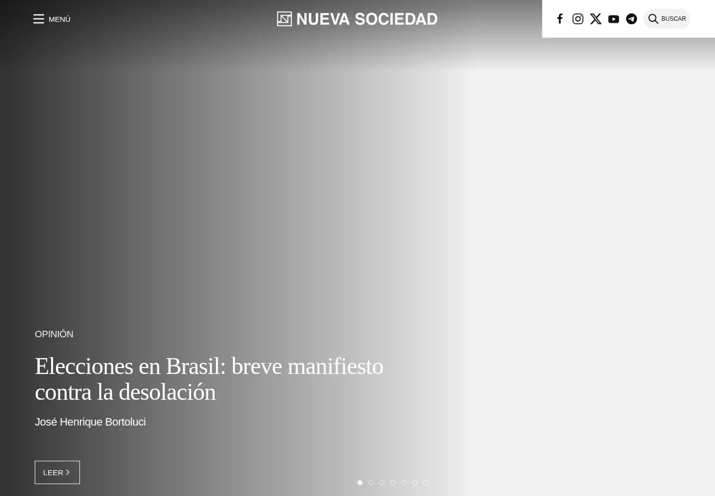 Screenshot of nuso.org