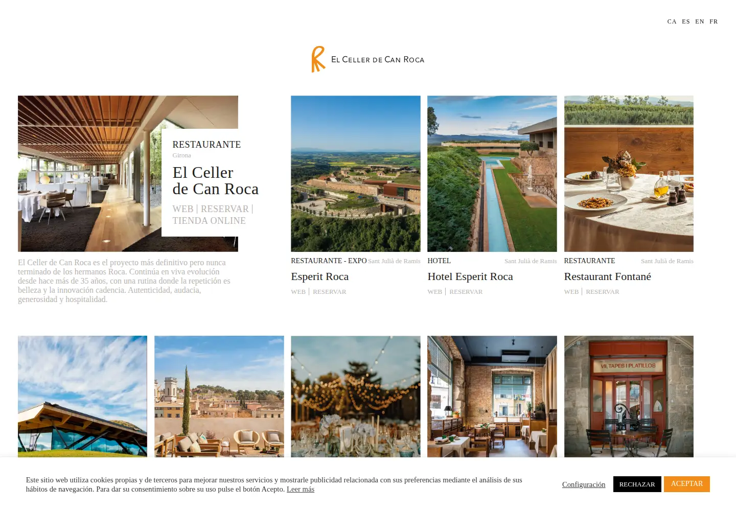 Screenshot of cellercanroca.com