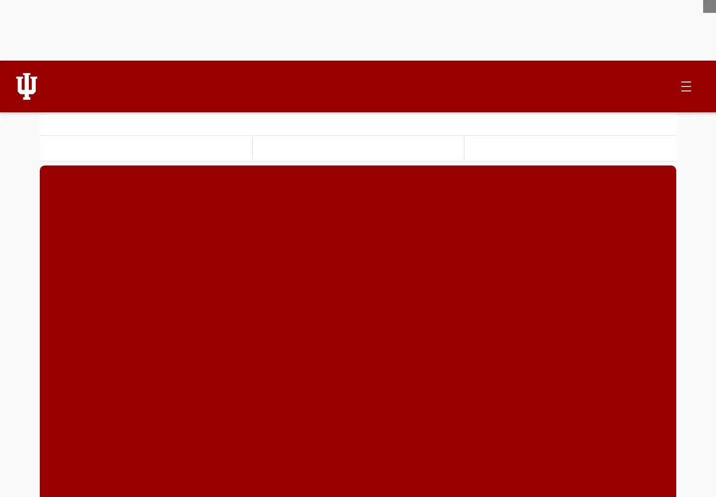 Screenshot of iuhoosiers.com