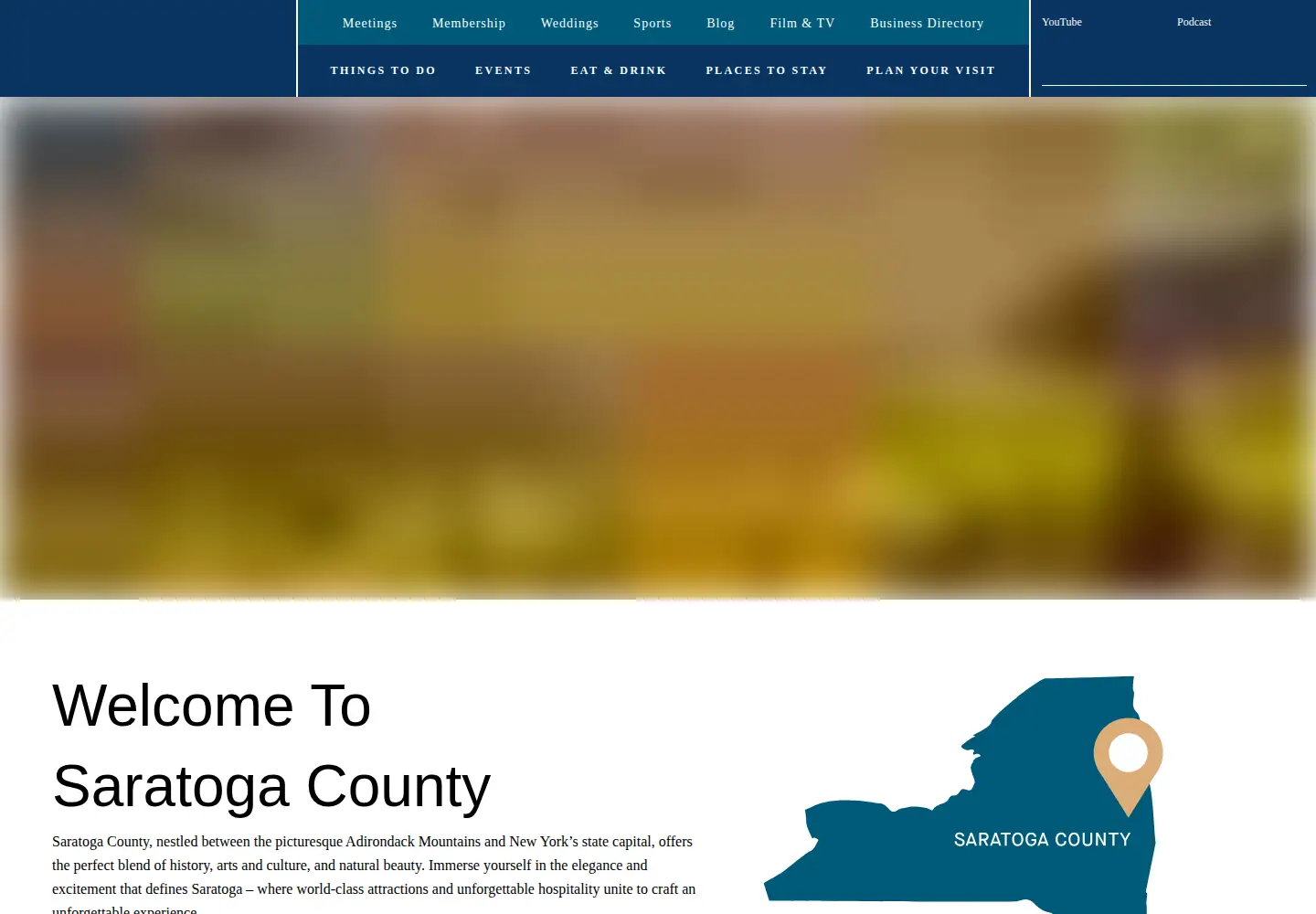 Screenshot of discoversaratoga.org