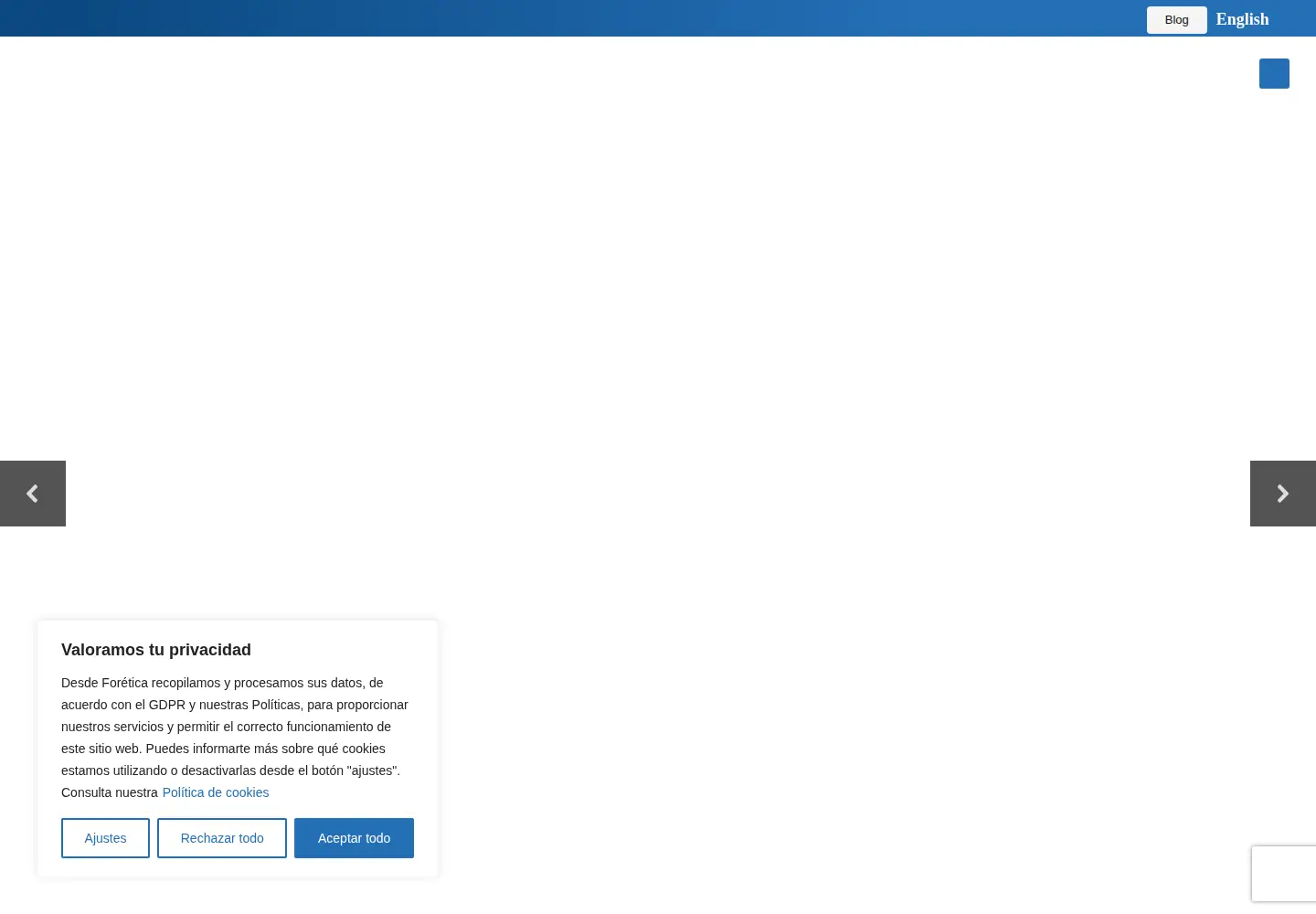 Screenshot of foretica.org