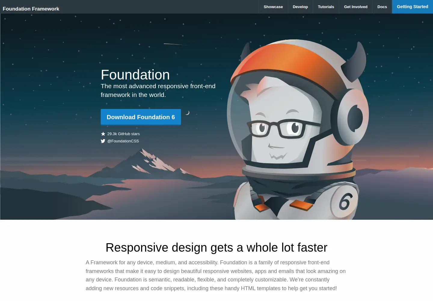 Captured homepage of get.foundation in the current scan
