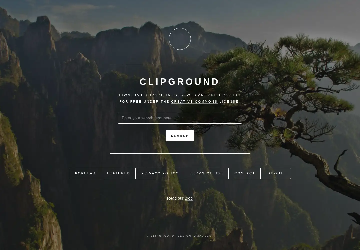 Screenshot of clipground.com