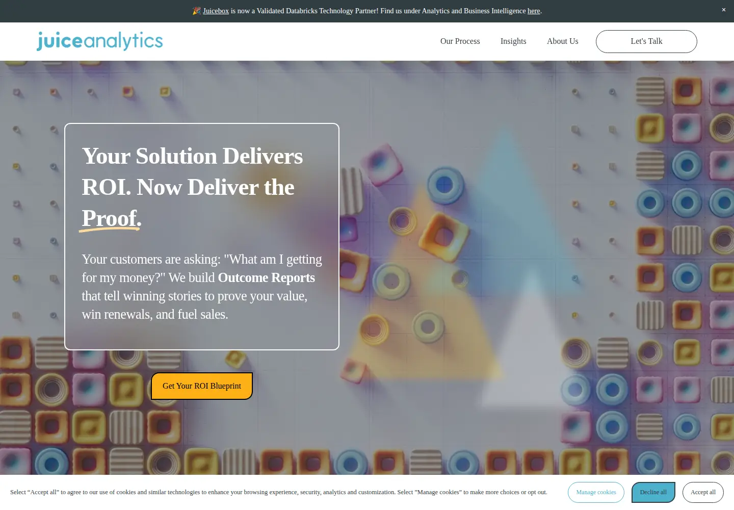 Screenshot of juiceanalytics.com