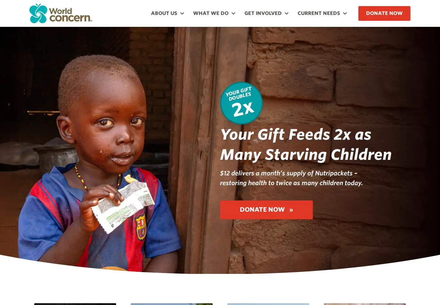 Screenshot of worldconcern.org
