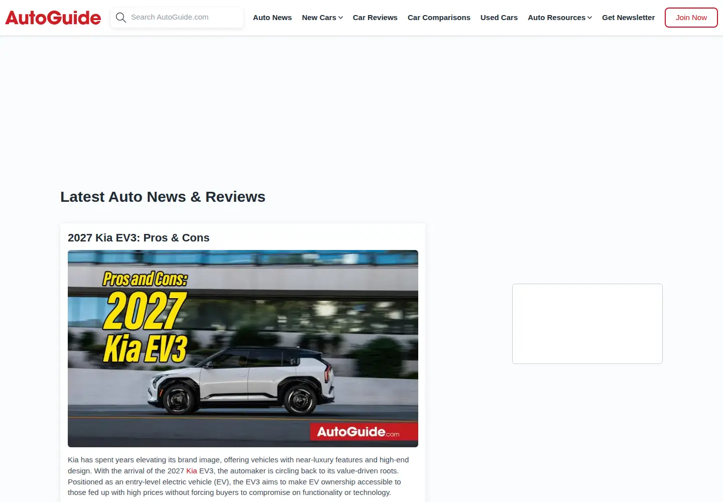 Screenshot of hybridcars.com