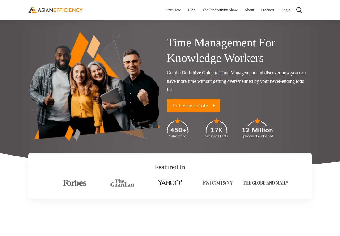 Screenshot of asianefficiency.com
