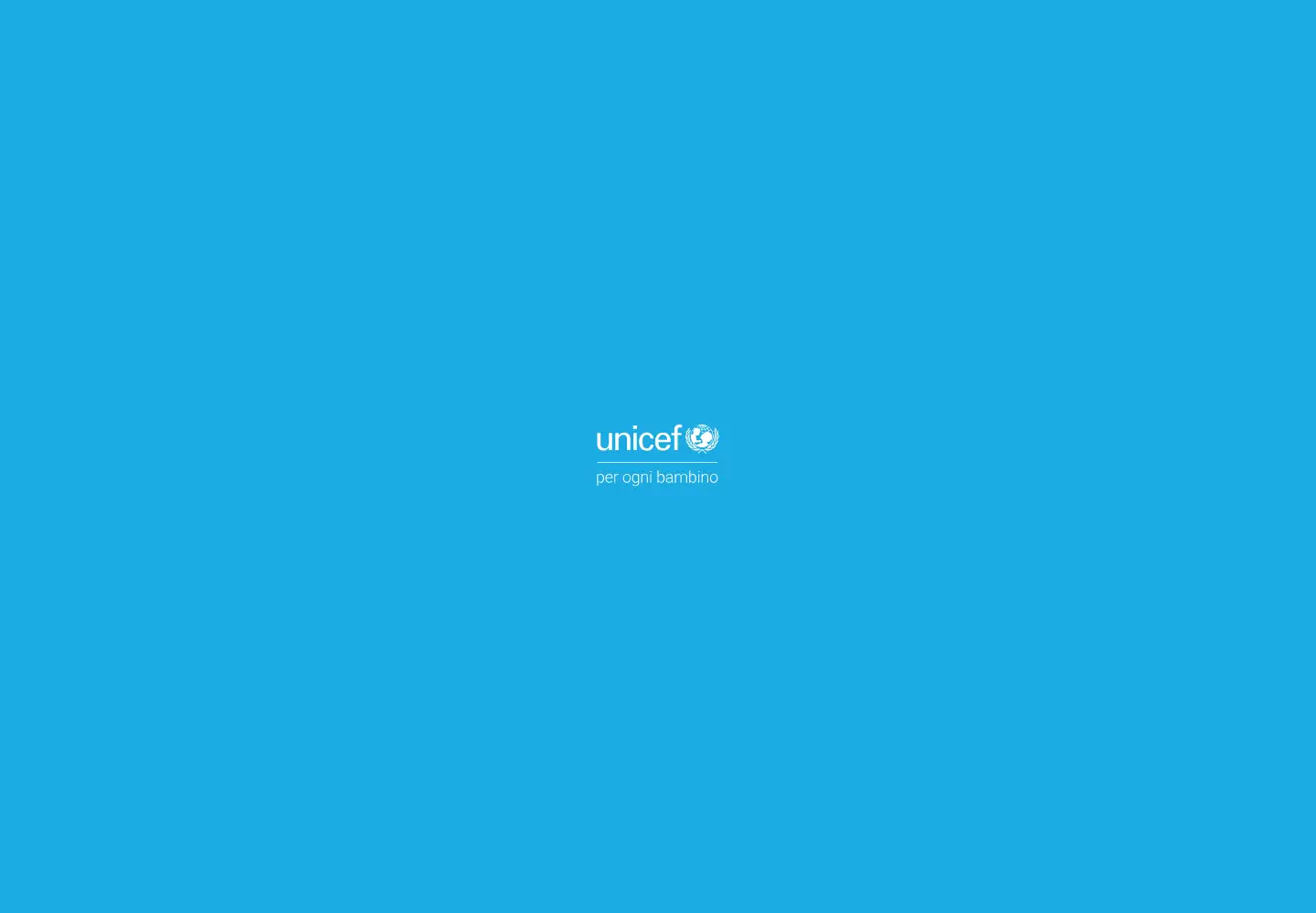 Screenshot of unicef.it