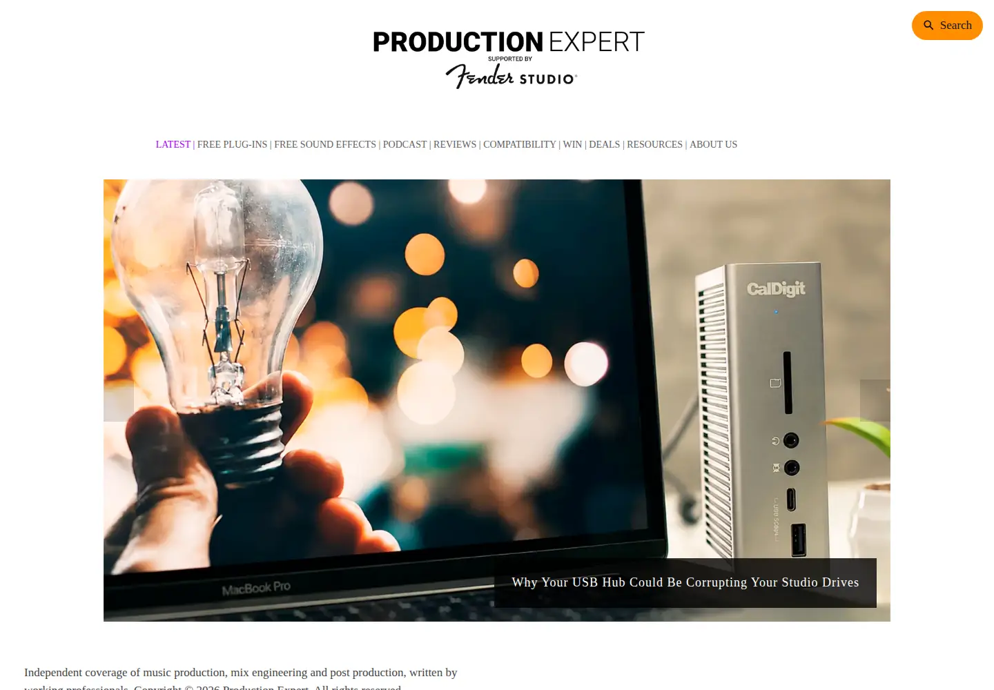 Screenshot of production-expert.com