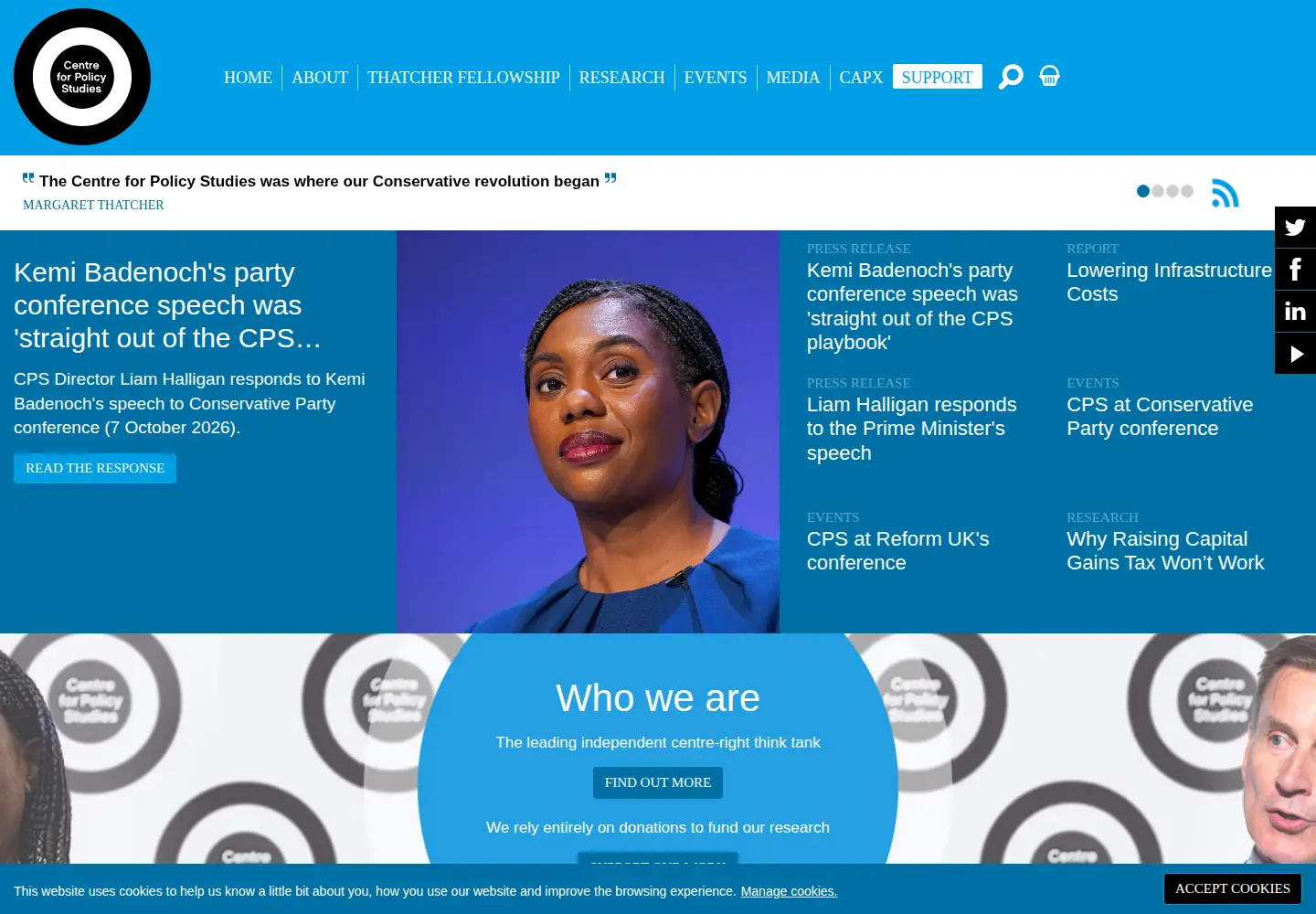Screenshot of cps.org.uk