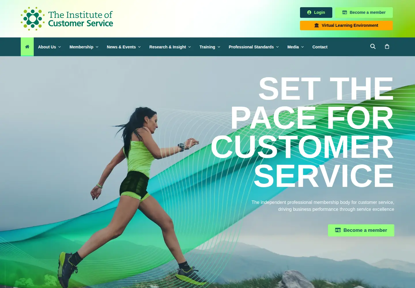 Captured homepage of instituteofcustomerservice.com in the current scan