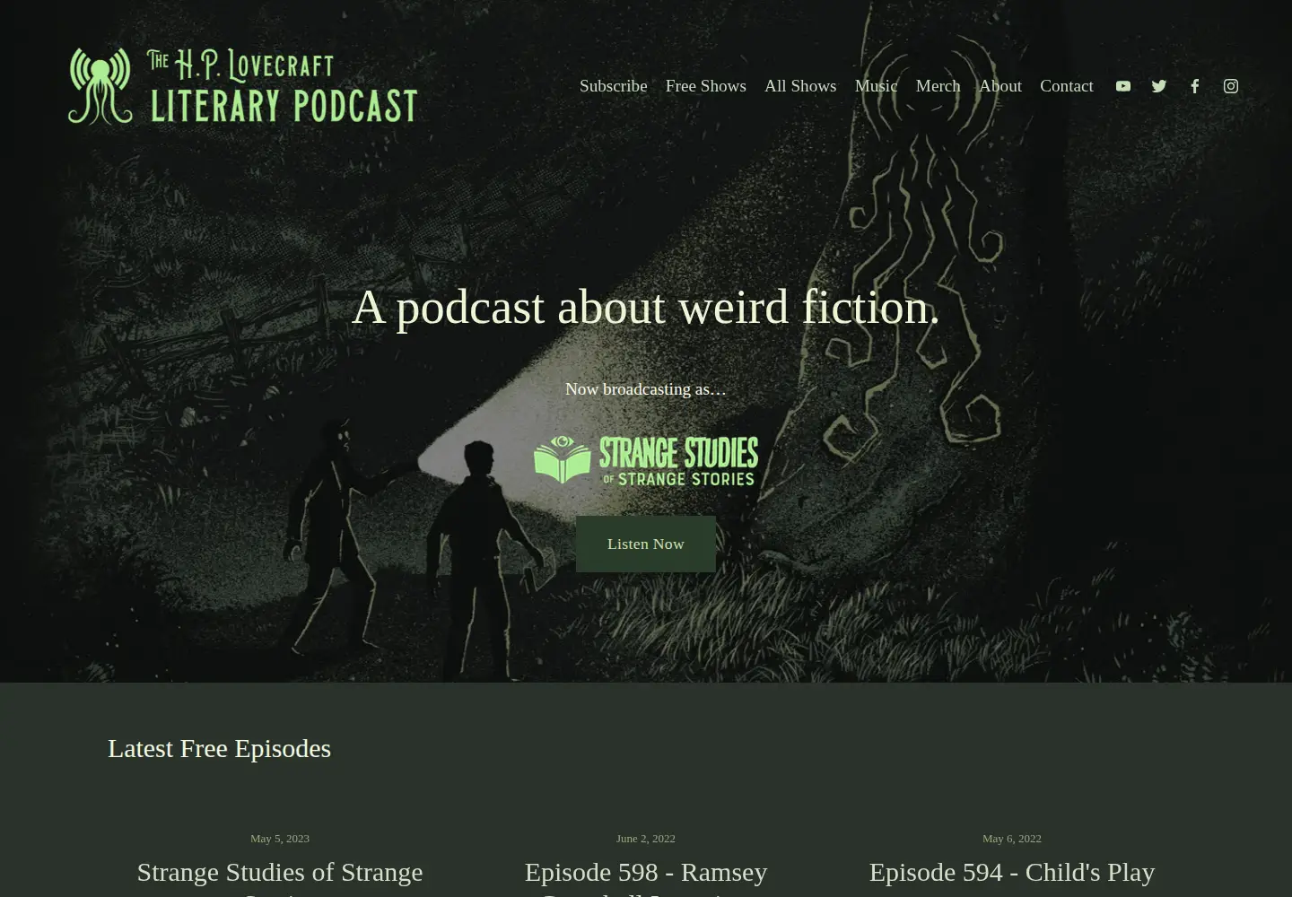 Captured homepage of hppodcraft.com in the current scan
