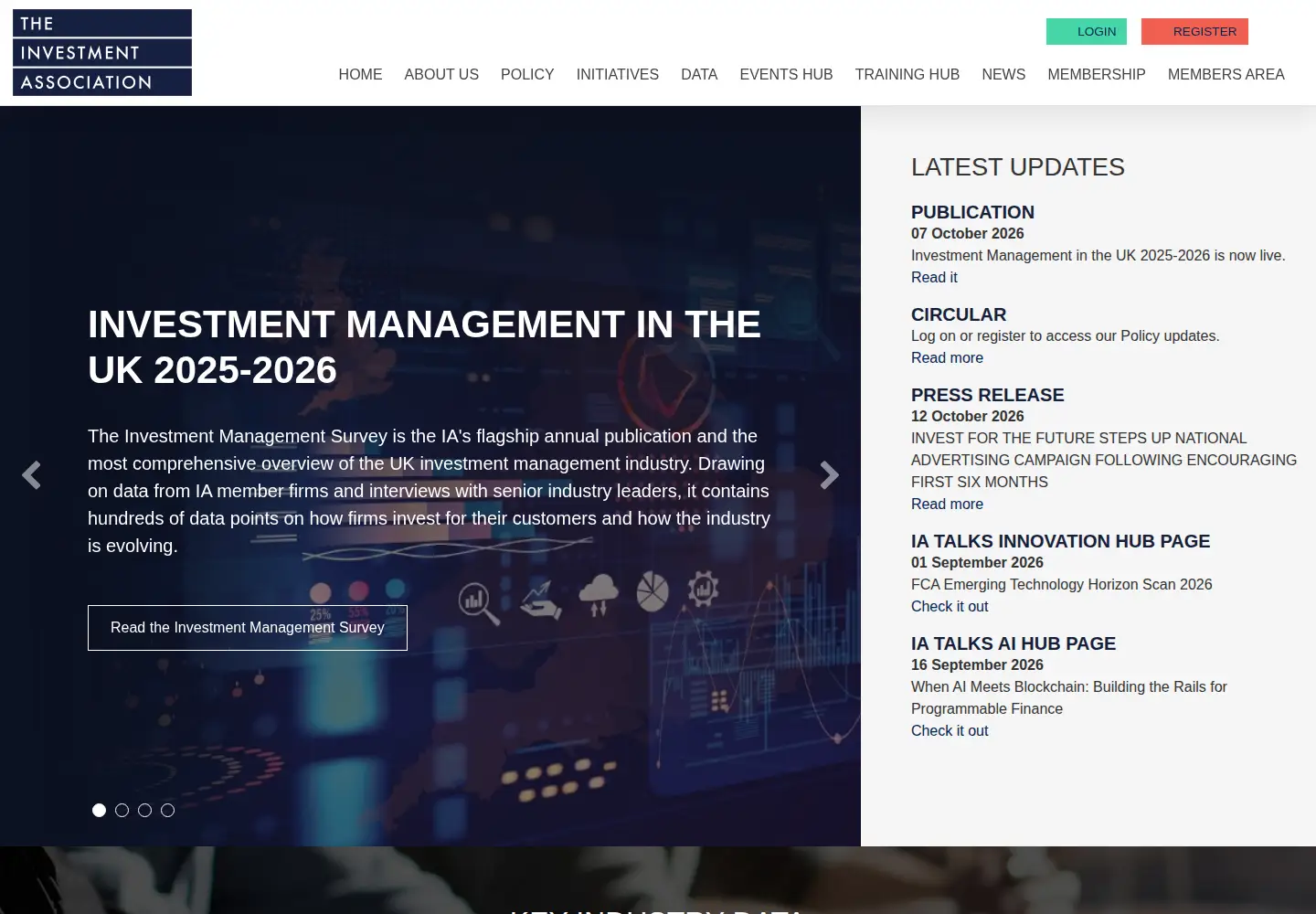 Screenshot of theia.org