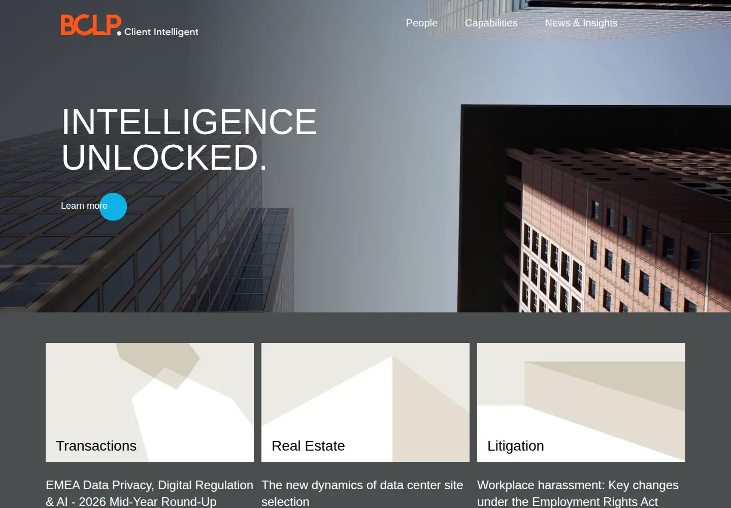 Screenshot of bclplaw.com
