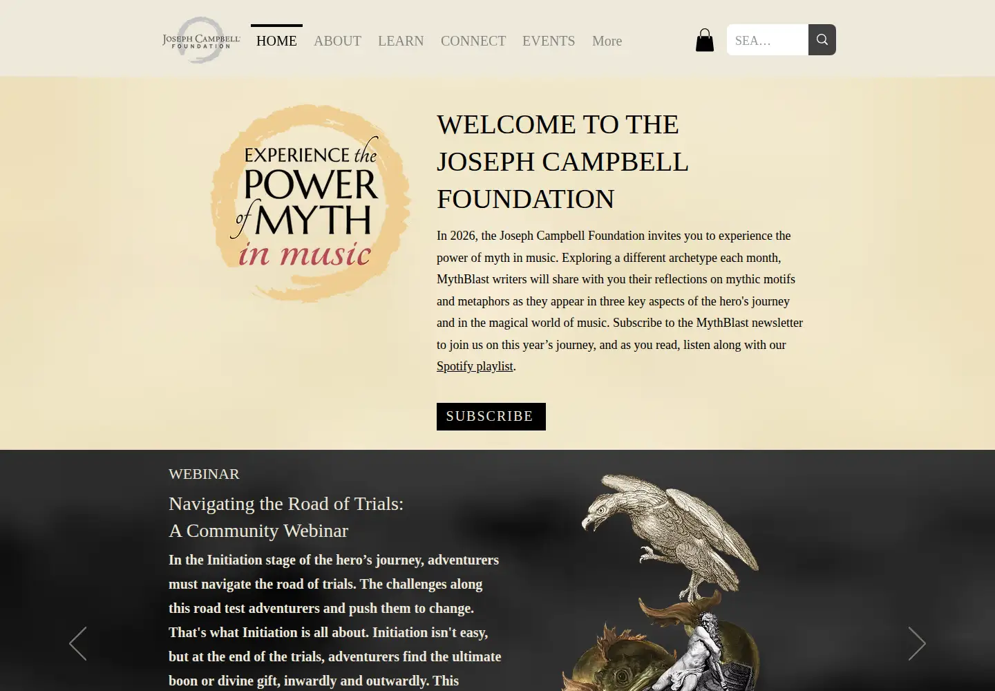 Screenshot of jcf.org