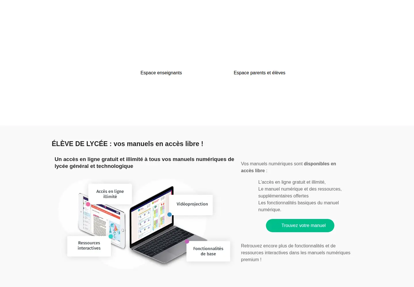 Captured homepage of hachette-education.com in the current scan