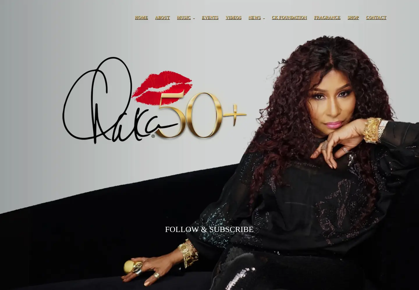 Screenshot of chakakhan.com