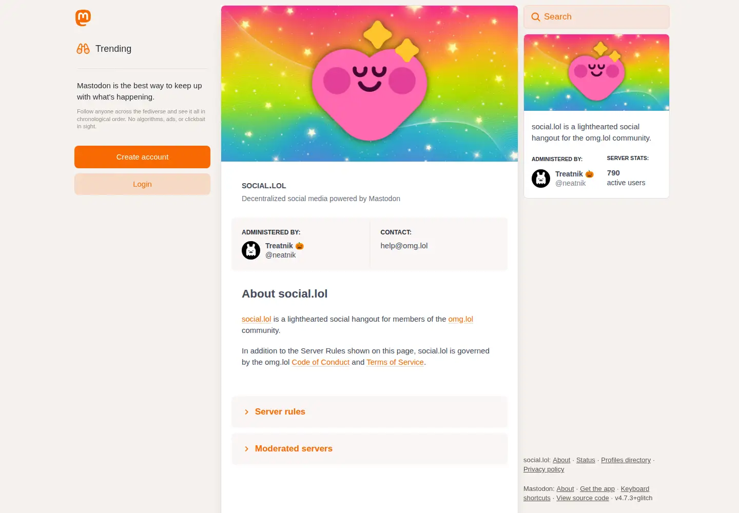 Screenshot of social.lol