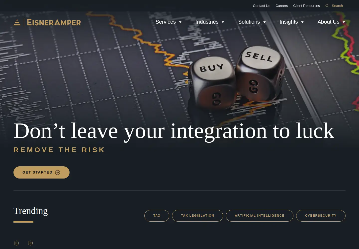 Screenshot of eisneramper.com