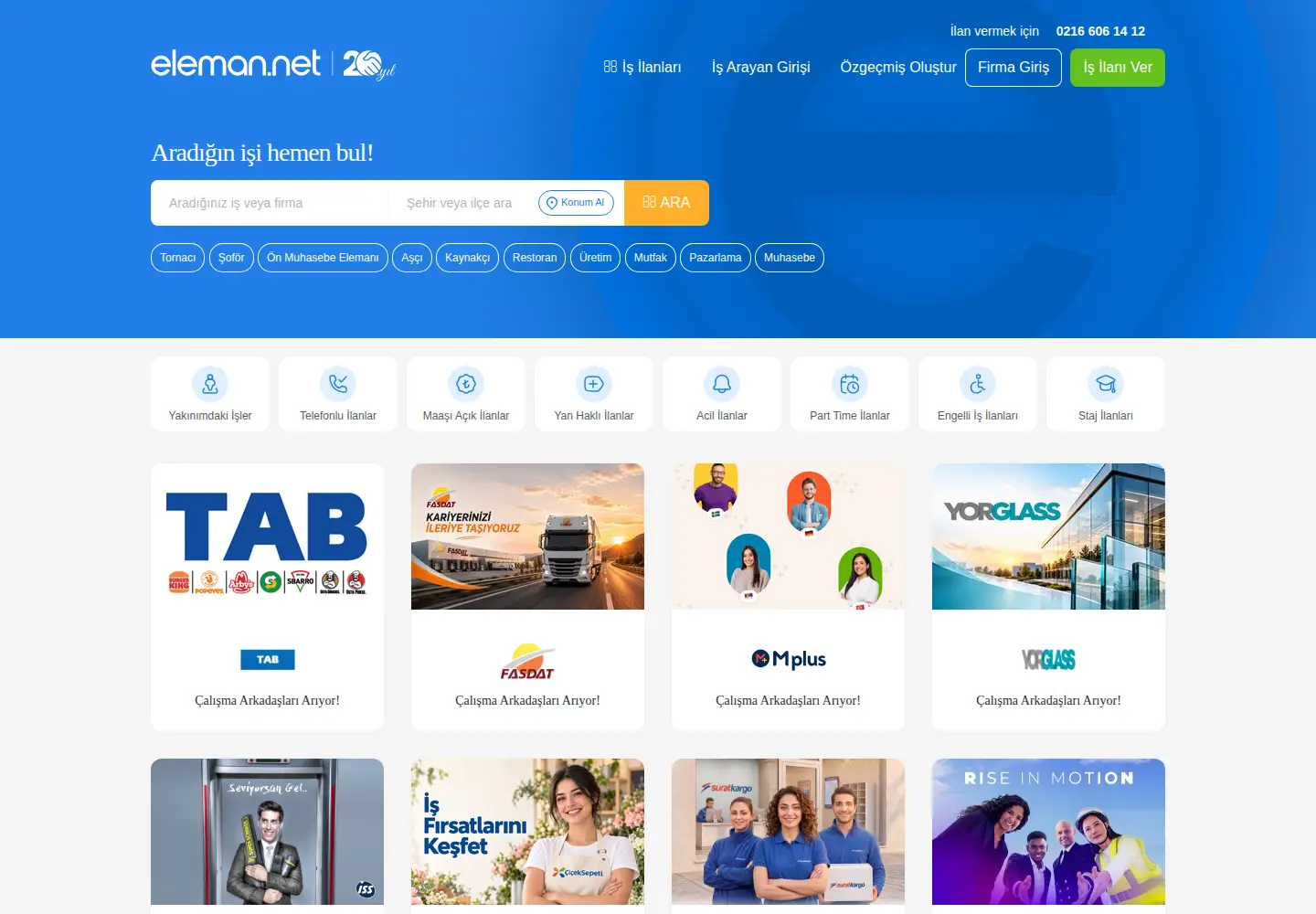 Screenshot of eleman.net