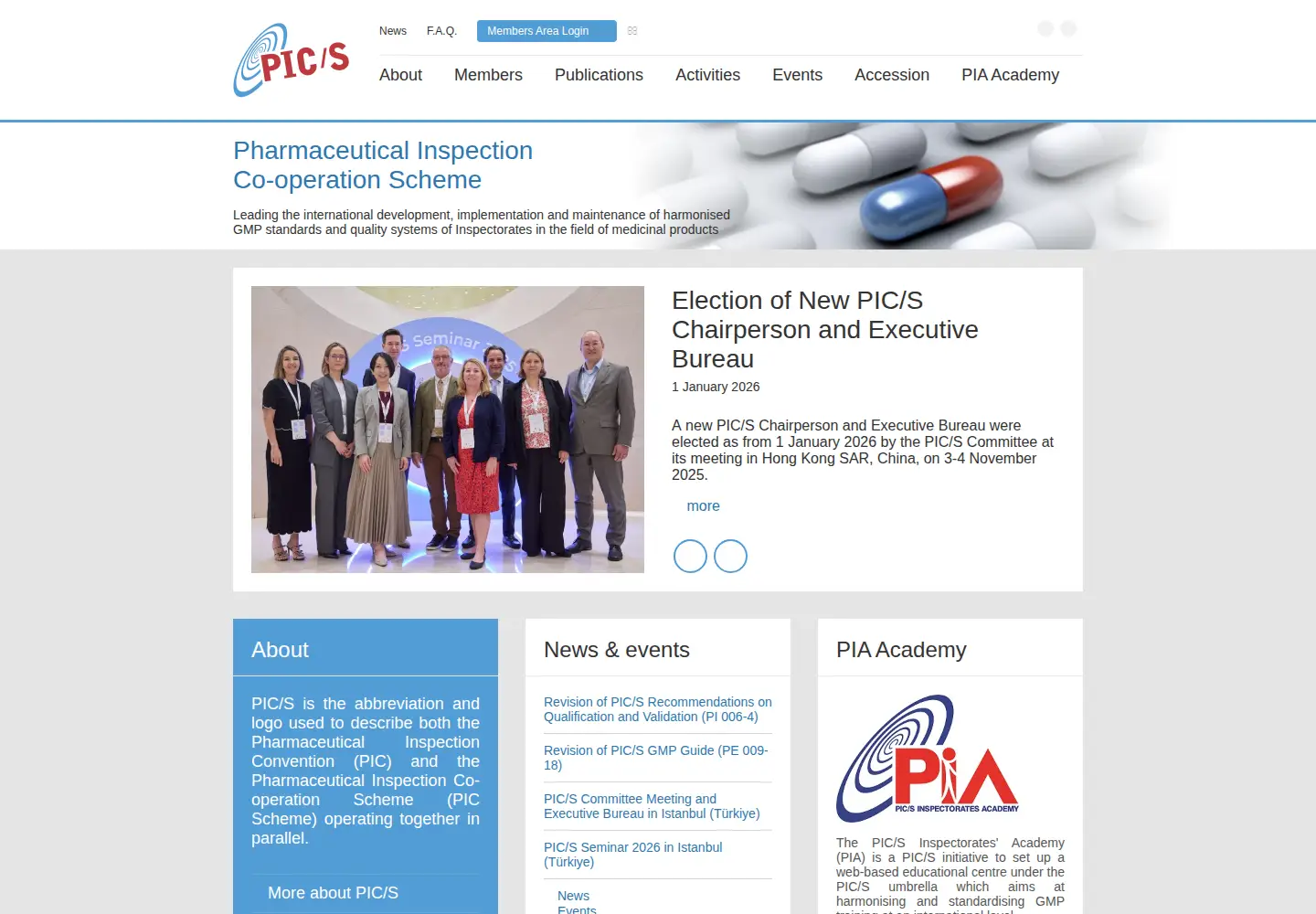 Screenshot of picscheme.org