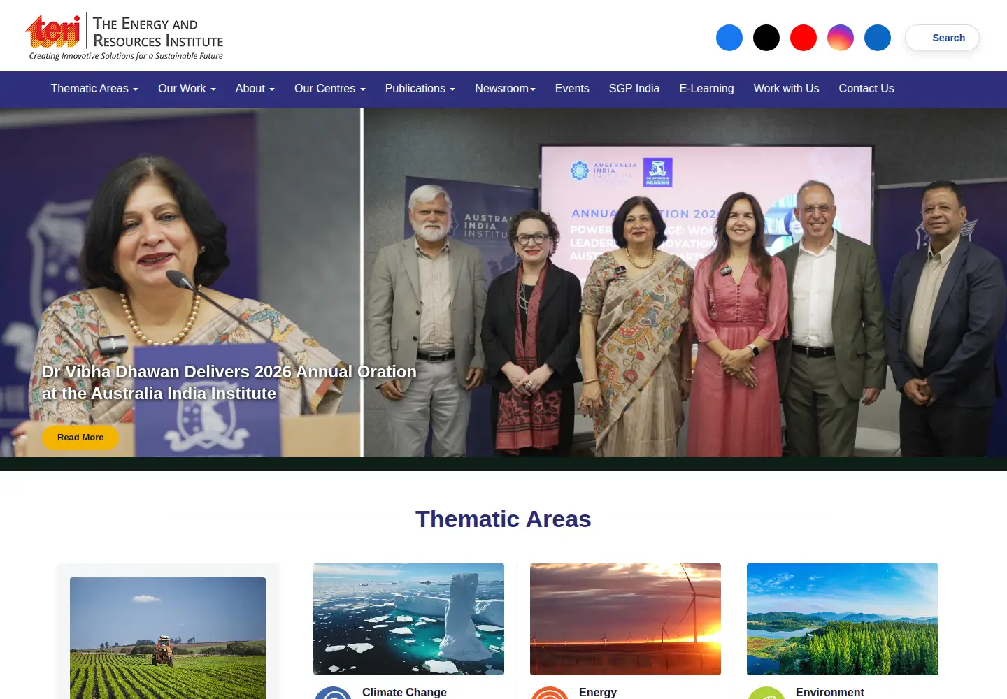 Screenshot of teriin.org