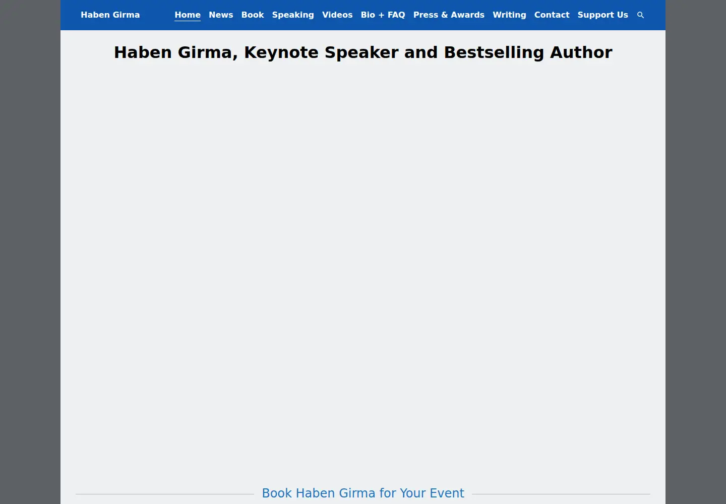 Screenshot of habengirma.com