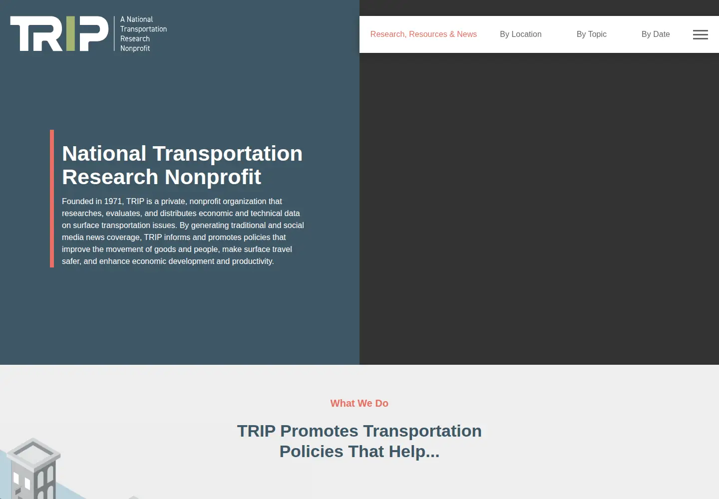 Screenshot of tripnet.org