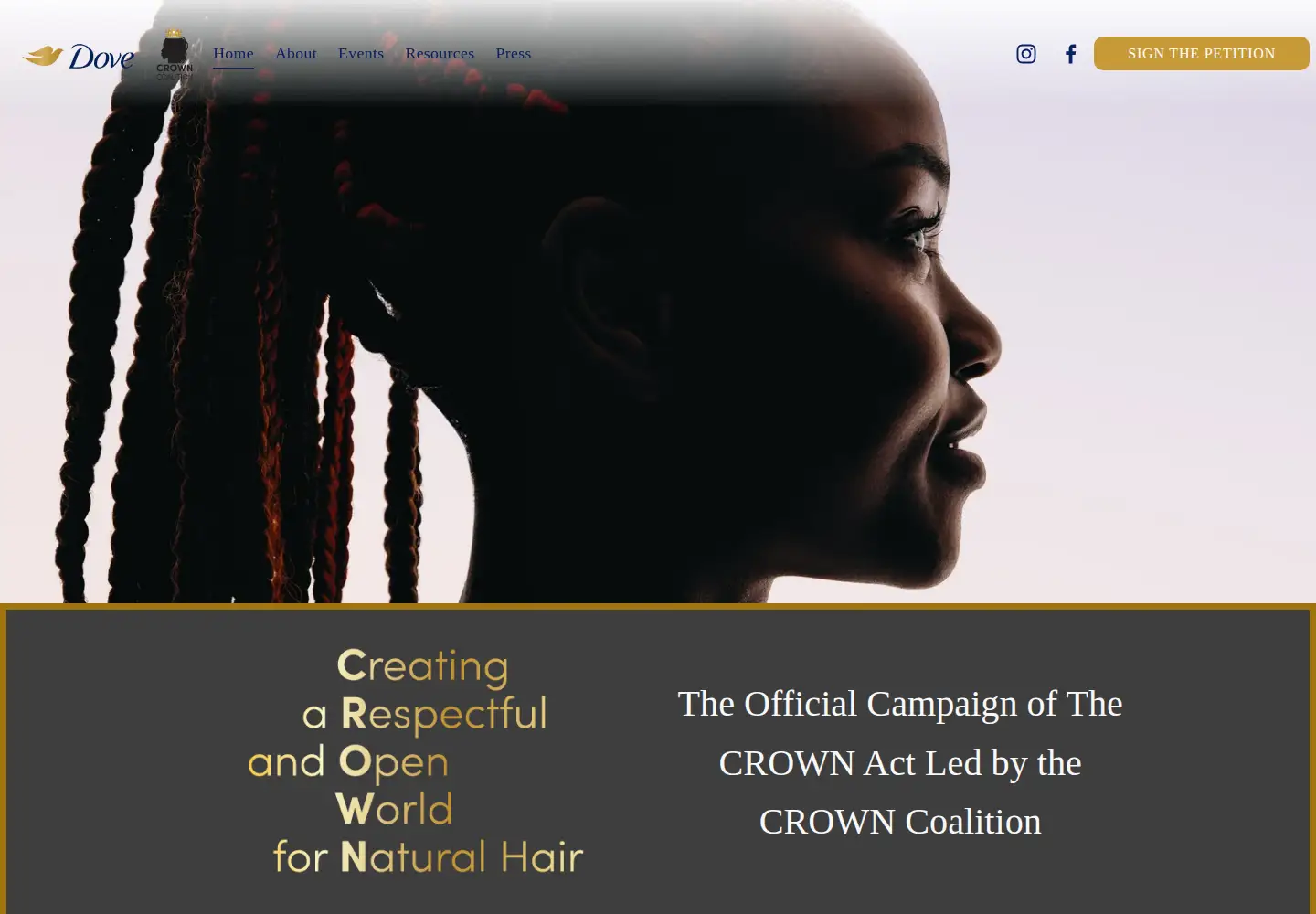 Screenshot of thecrownact.com