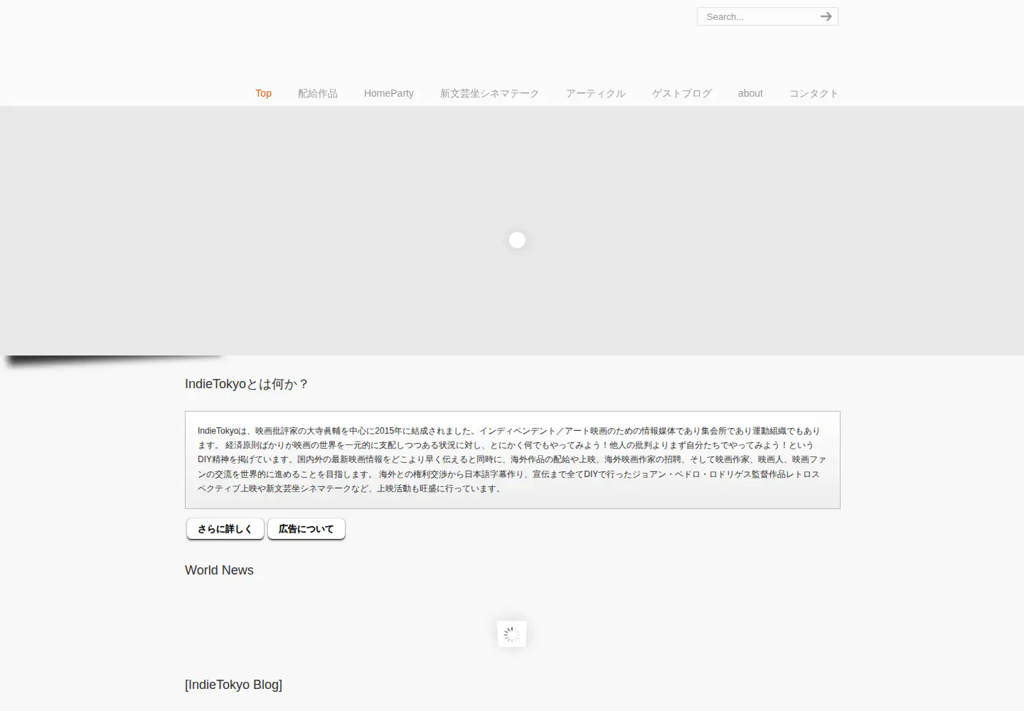 Screenshot of indietokyo.com