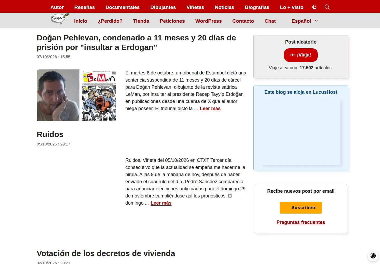 Screenshot of jrmora.com
