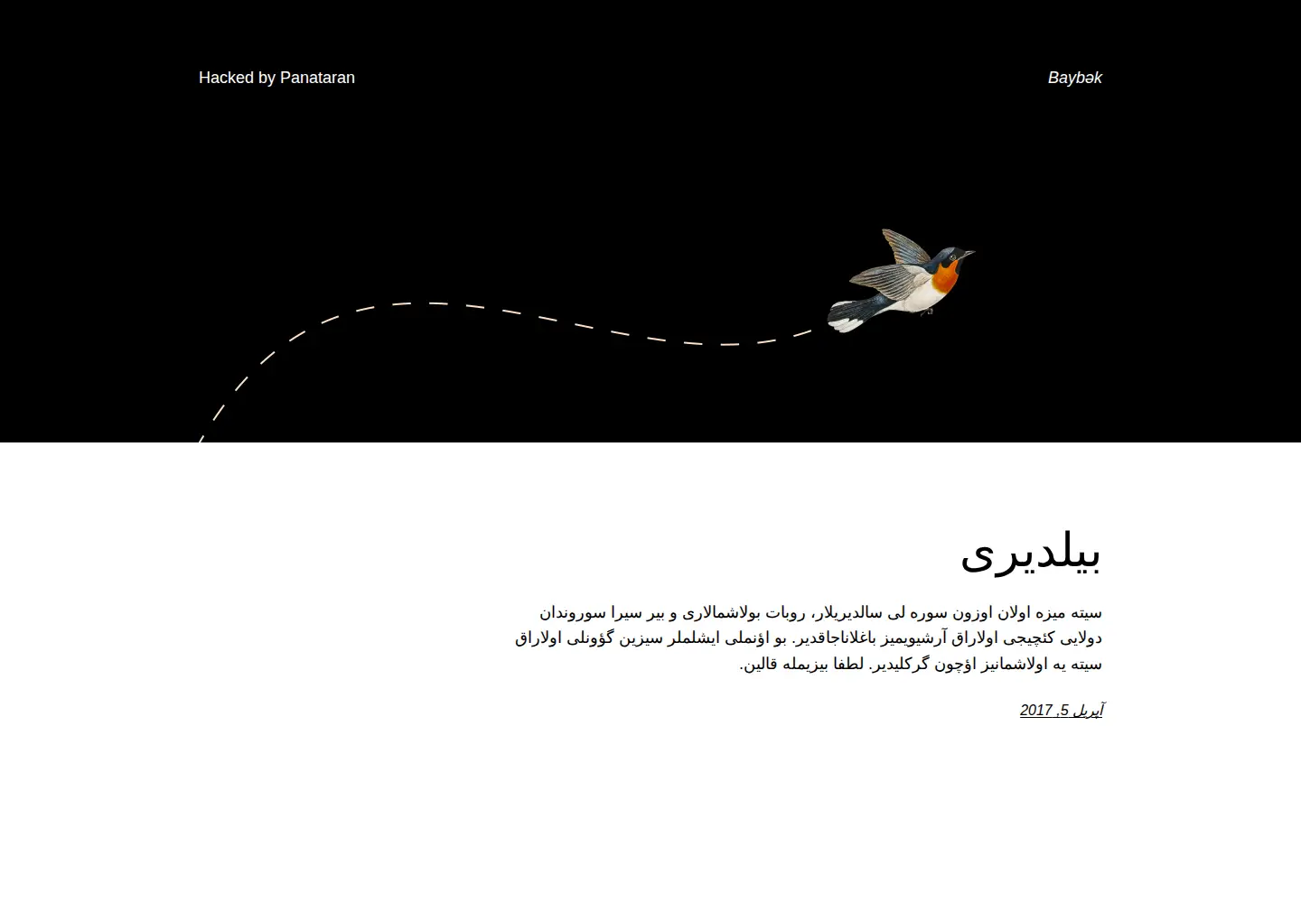 Screenshot of baybak.com