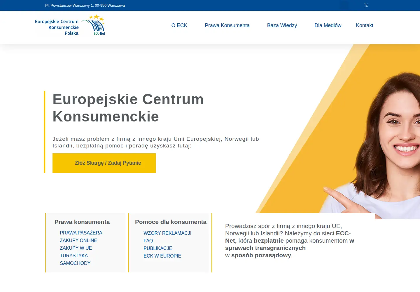 Screenshot of konsument.gov.pl
