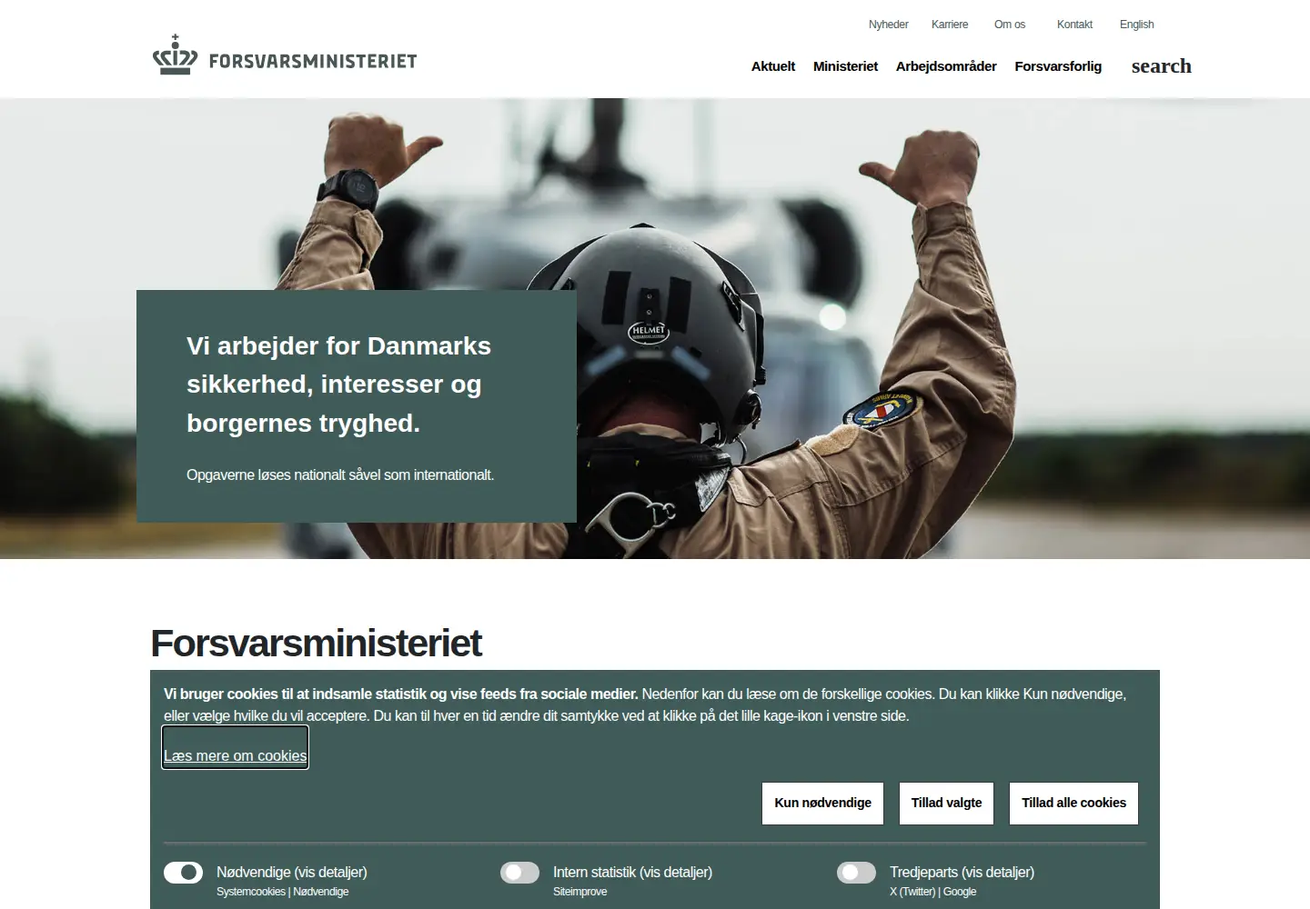 Screenshot of fmn.dk