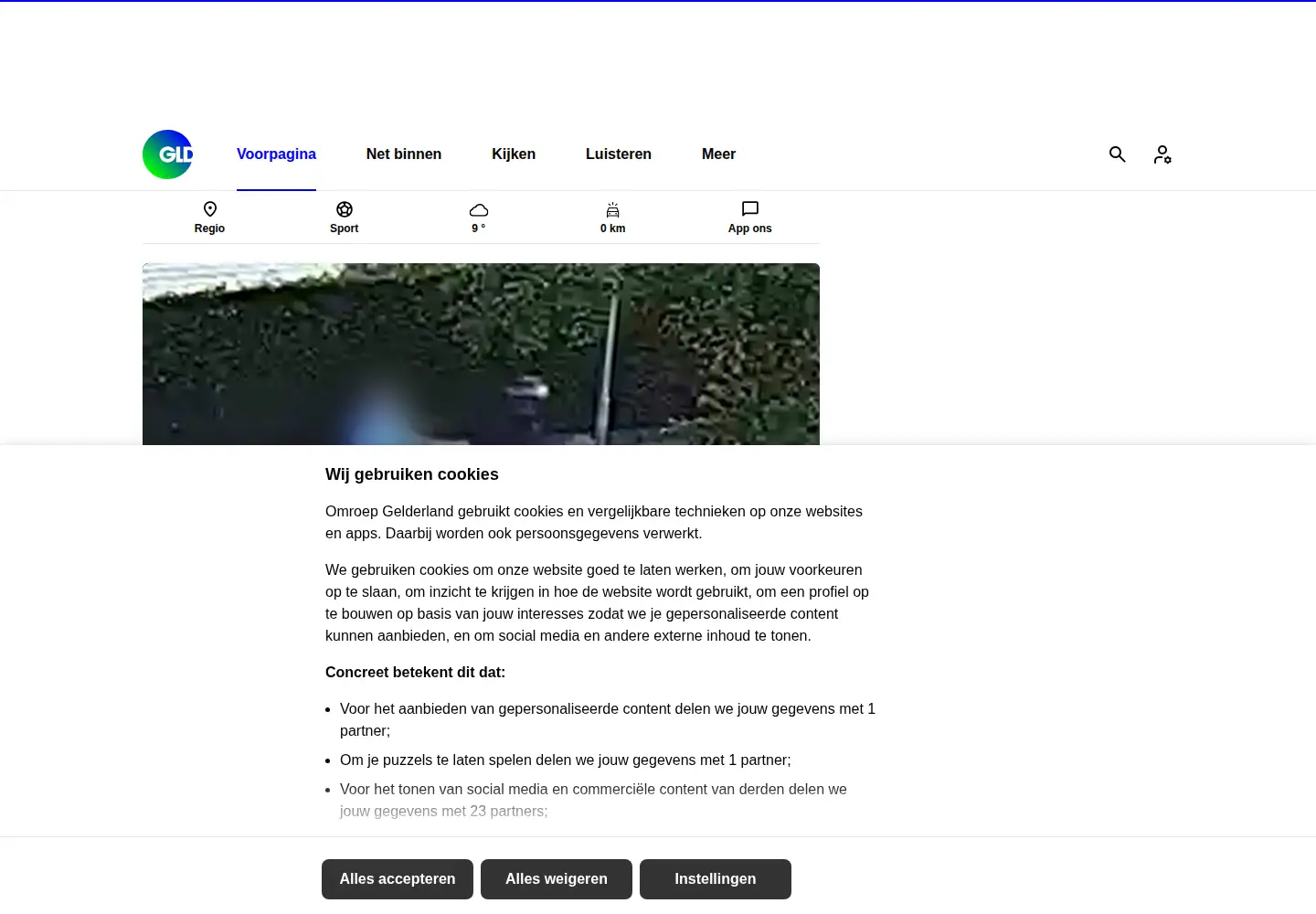 Screenshot of gld.nl