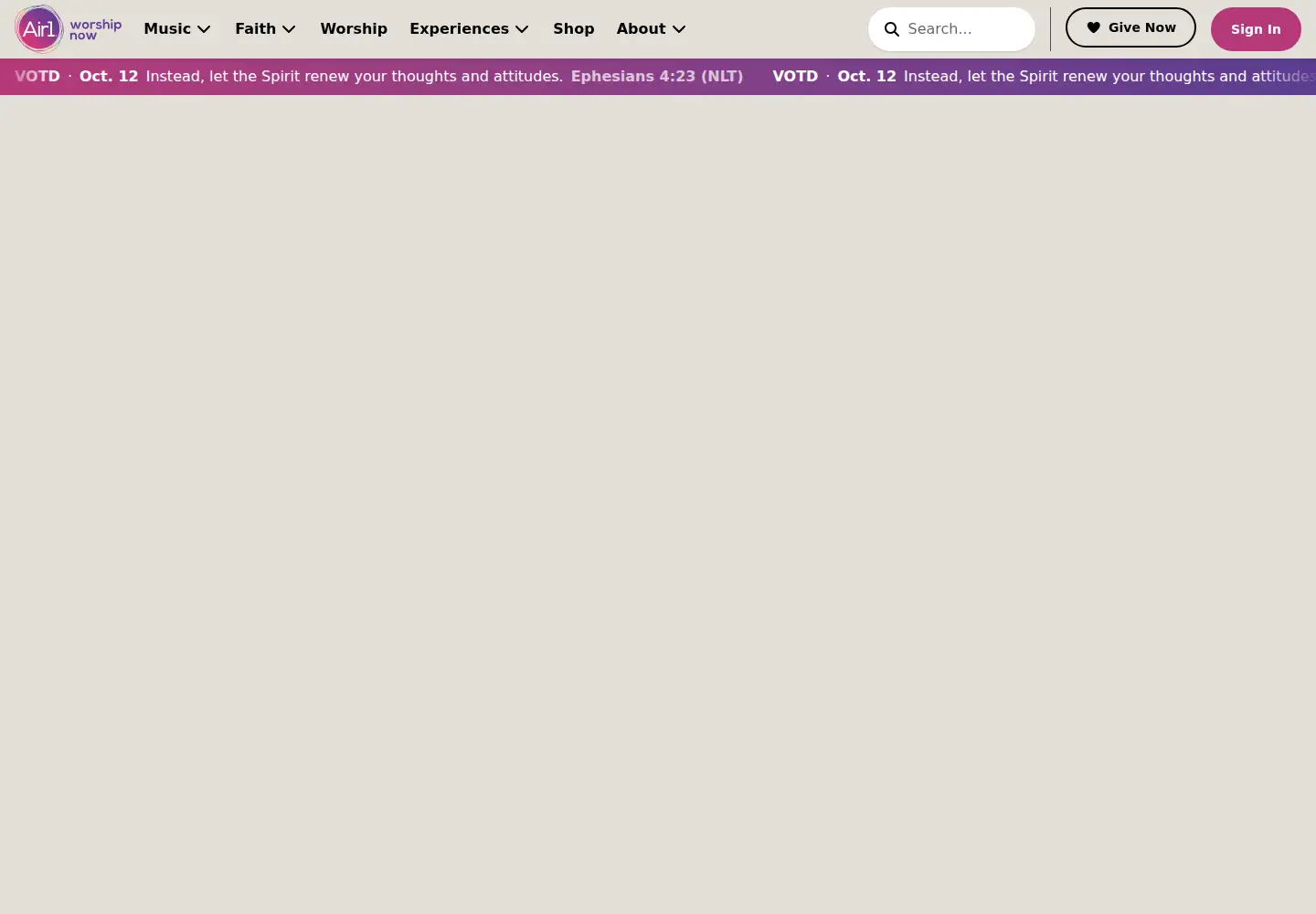 Captured homepage of air1.com in the current scan