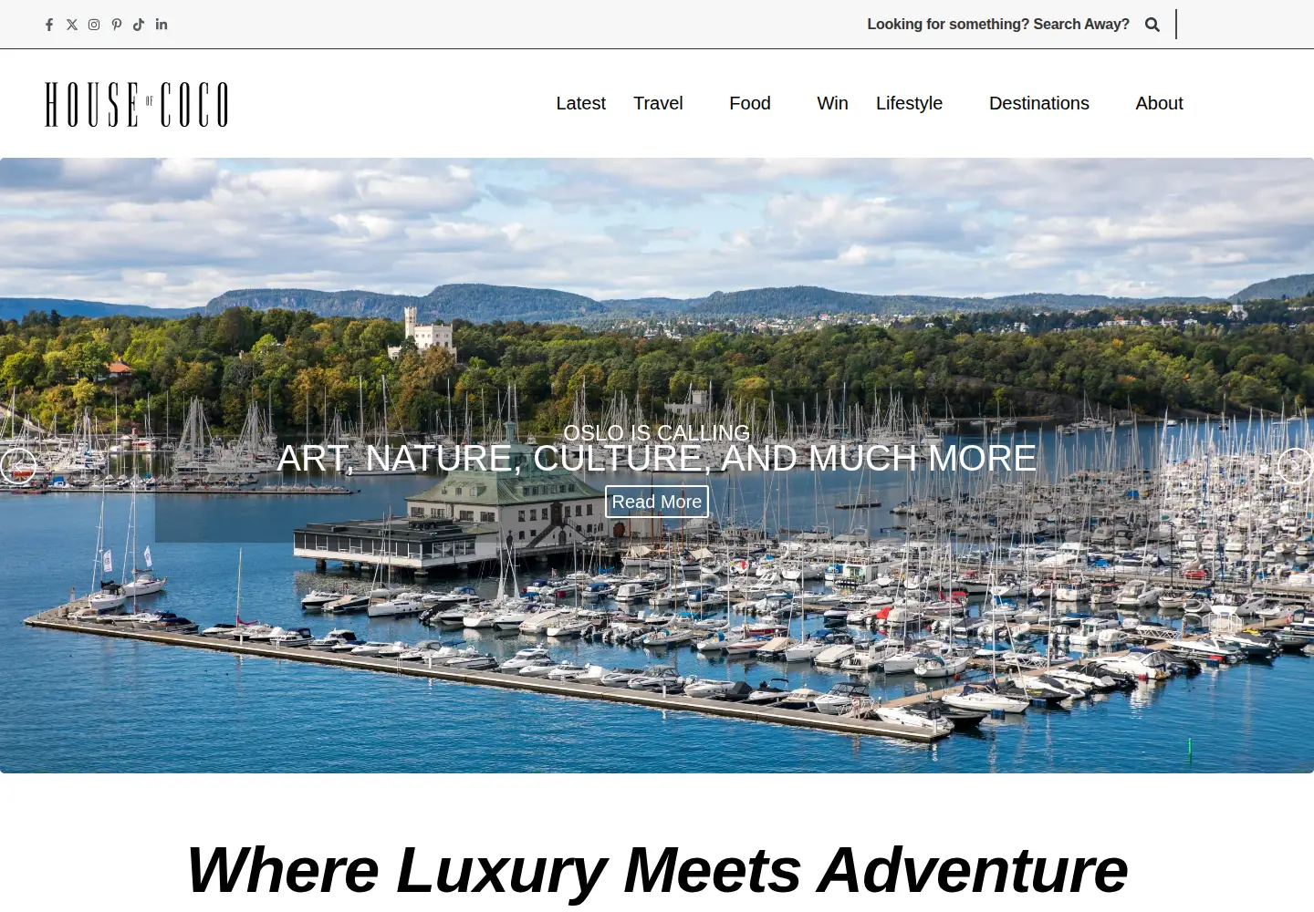 Screenshot of houseofcoco.net