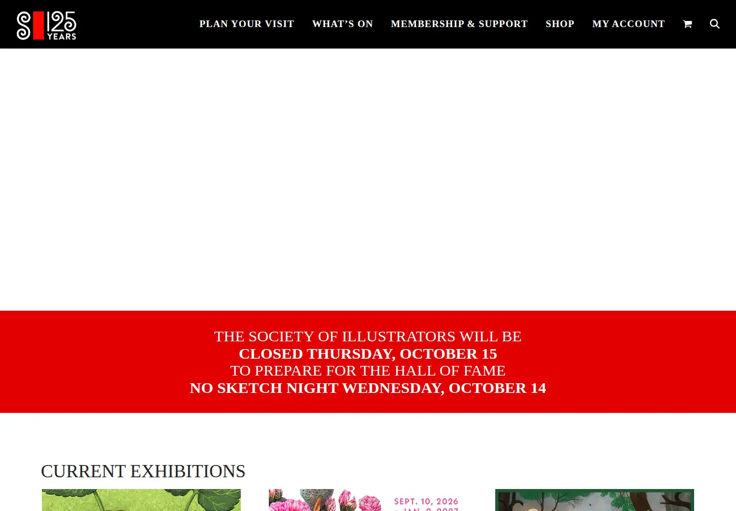 Screenshot of societyillustrators.org
